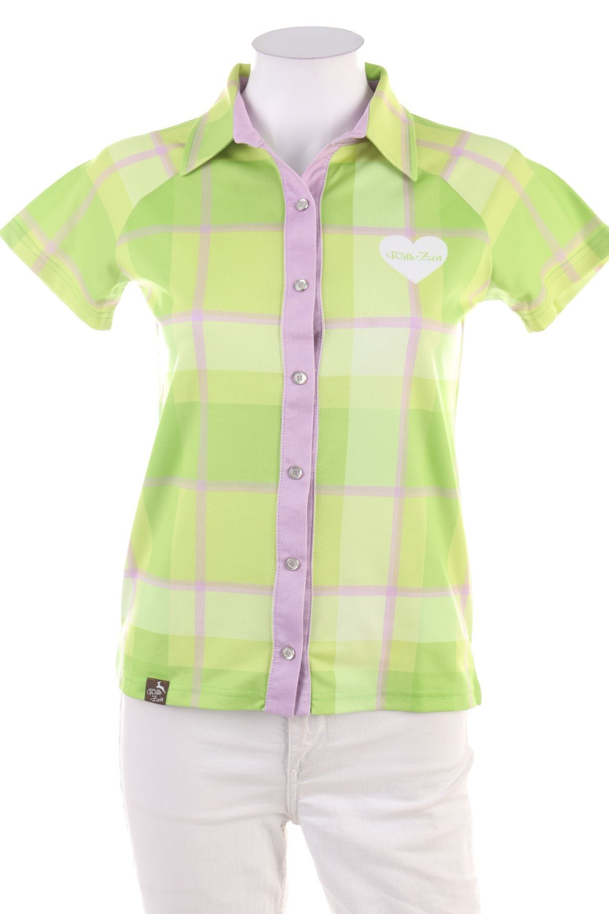 SECONDHAND - Hemd-Bluse mit kurzem Ärmel - XS