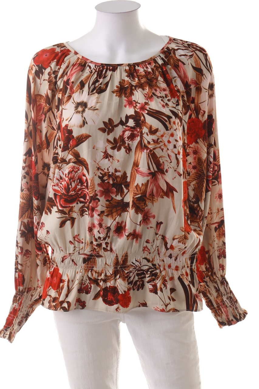 H&M - Bluse mit Blumen-Print - 3XL