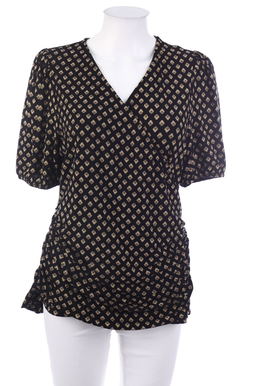 INDISKA - Kurzarm-Bluse - L