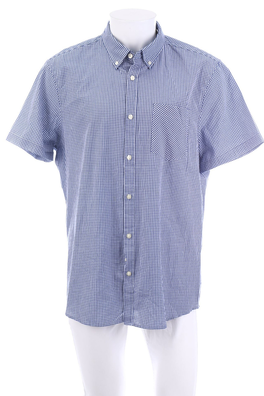 F&F - kariertes Kurzarm-Hemd - XL