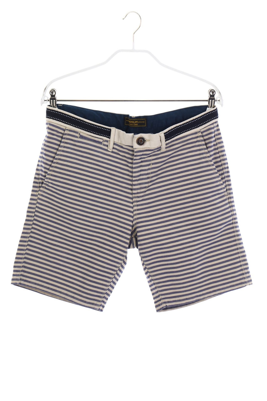 JACK & JONES - Chino-Shorts mit Streifen - M