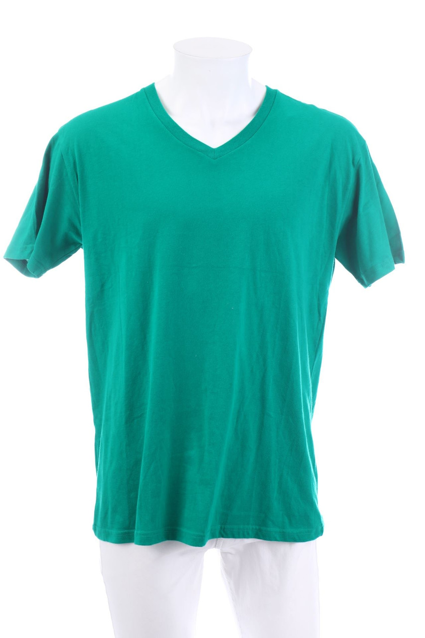 SECONDHAND - T-Shirt mit V-Neck - L