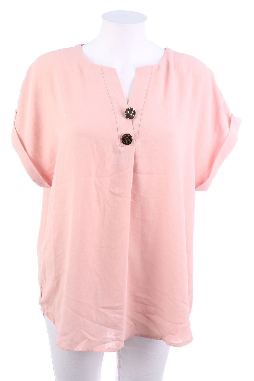 SECONDHAND - Kurzarm-Bluse - 2XL