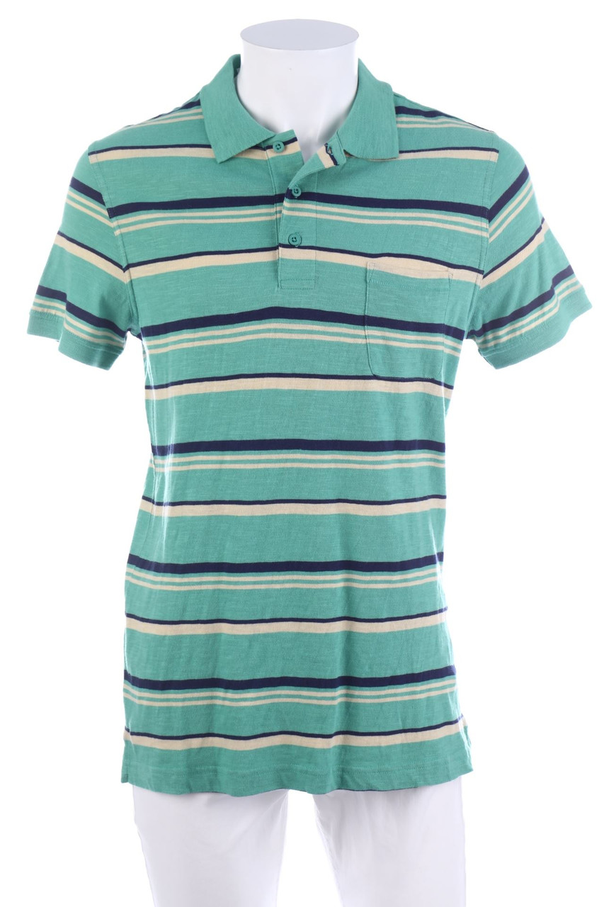 PECKOTT - Streifen-Poloshirt mit Streifen - M