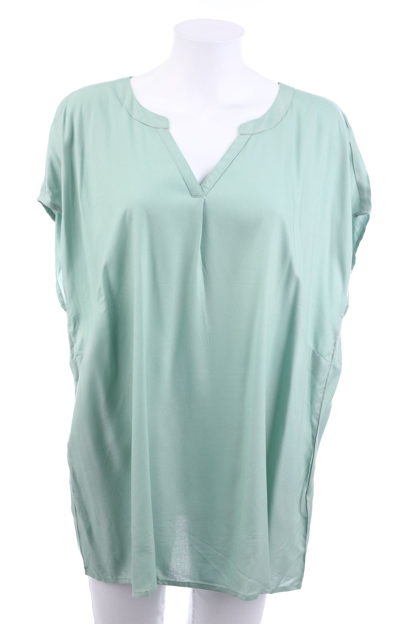 COLLECTION L. - Kurzarm-Bluse - XXXXL