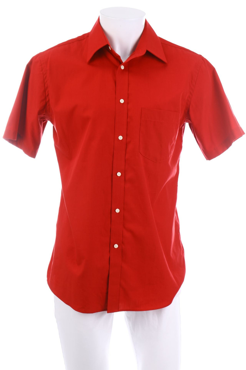 JOHN ADAMS - Baumwoll-Kurzarm-Hemd - M