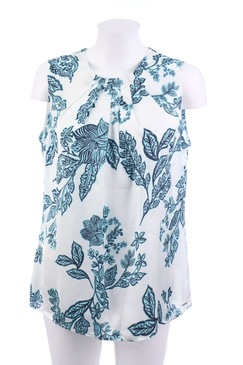 TAIFUN - Blusentop mit Blumen-Print - D 42