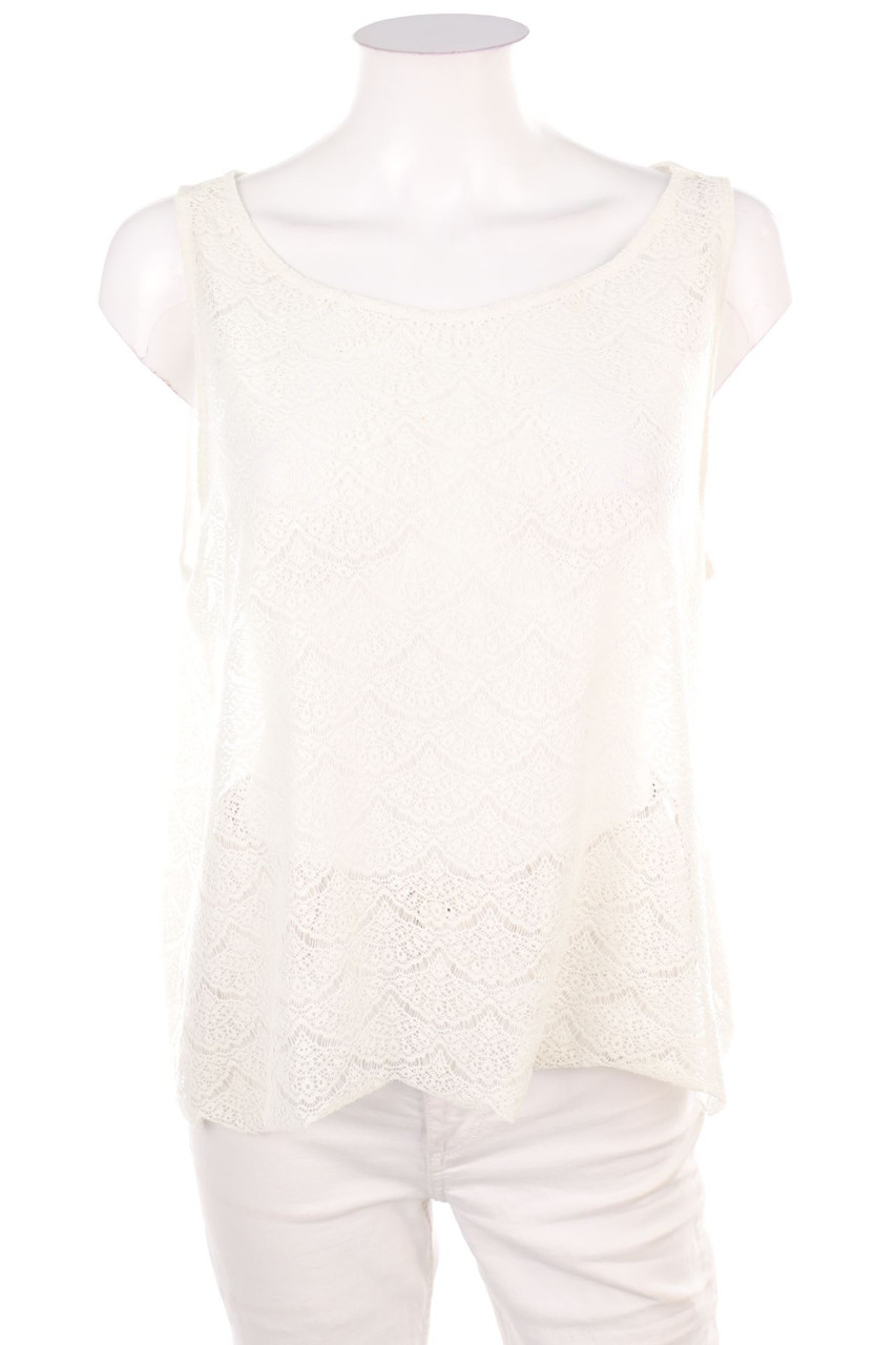 AMISU - Spitzen-Top - XL
