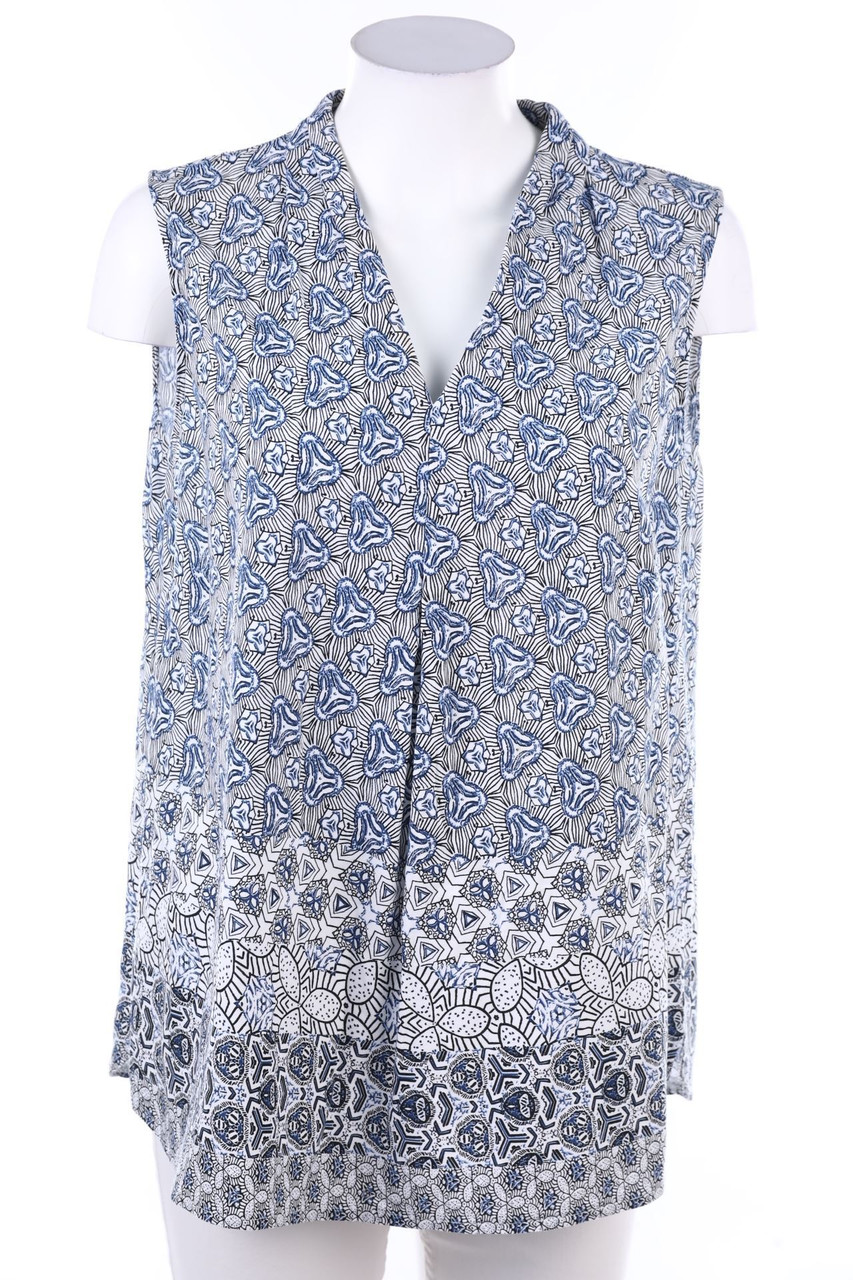 Ohne Label - Blusentop mit Muster - D 42