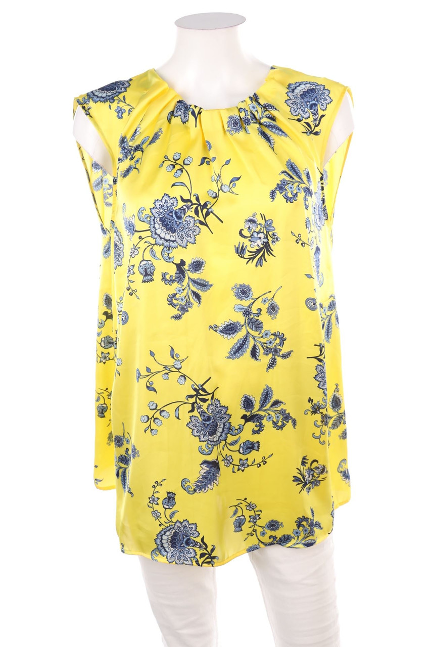 BONITA - Blusentop mit Blumen-Print - 3XL