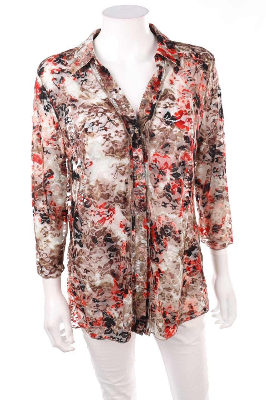 Charles Vögele - Hemd-Bluse mit 3/4-Ärmel - 2XL