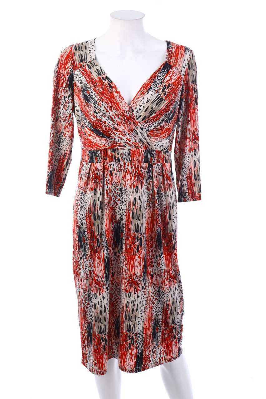 Ohne Label - Kleid mit Muster - D 40