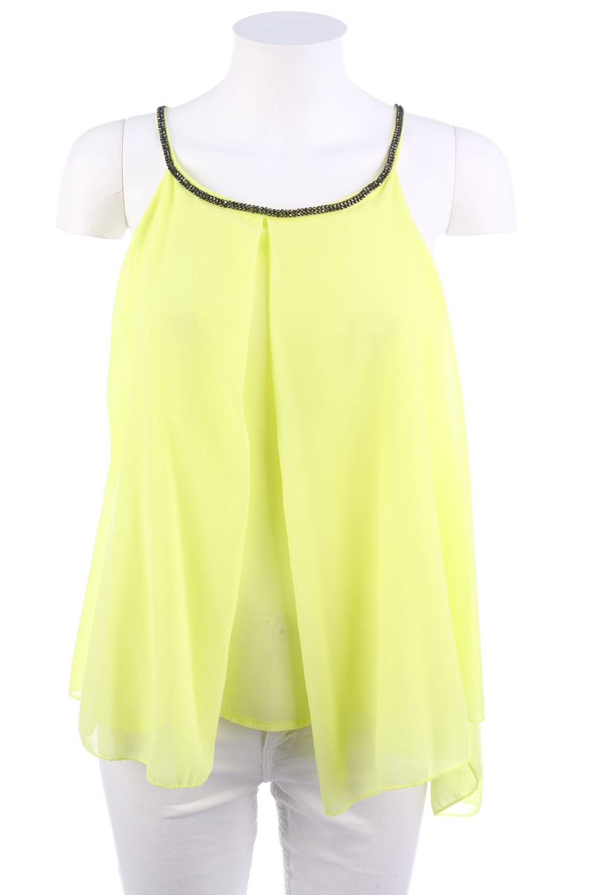 zebra - Top mit Perlen - XS