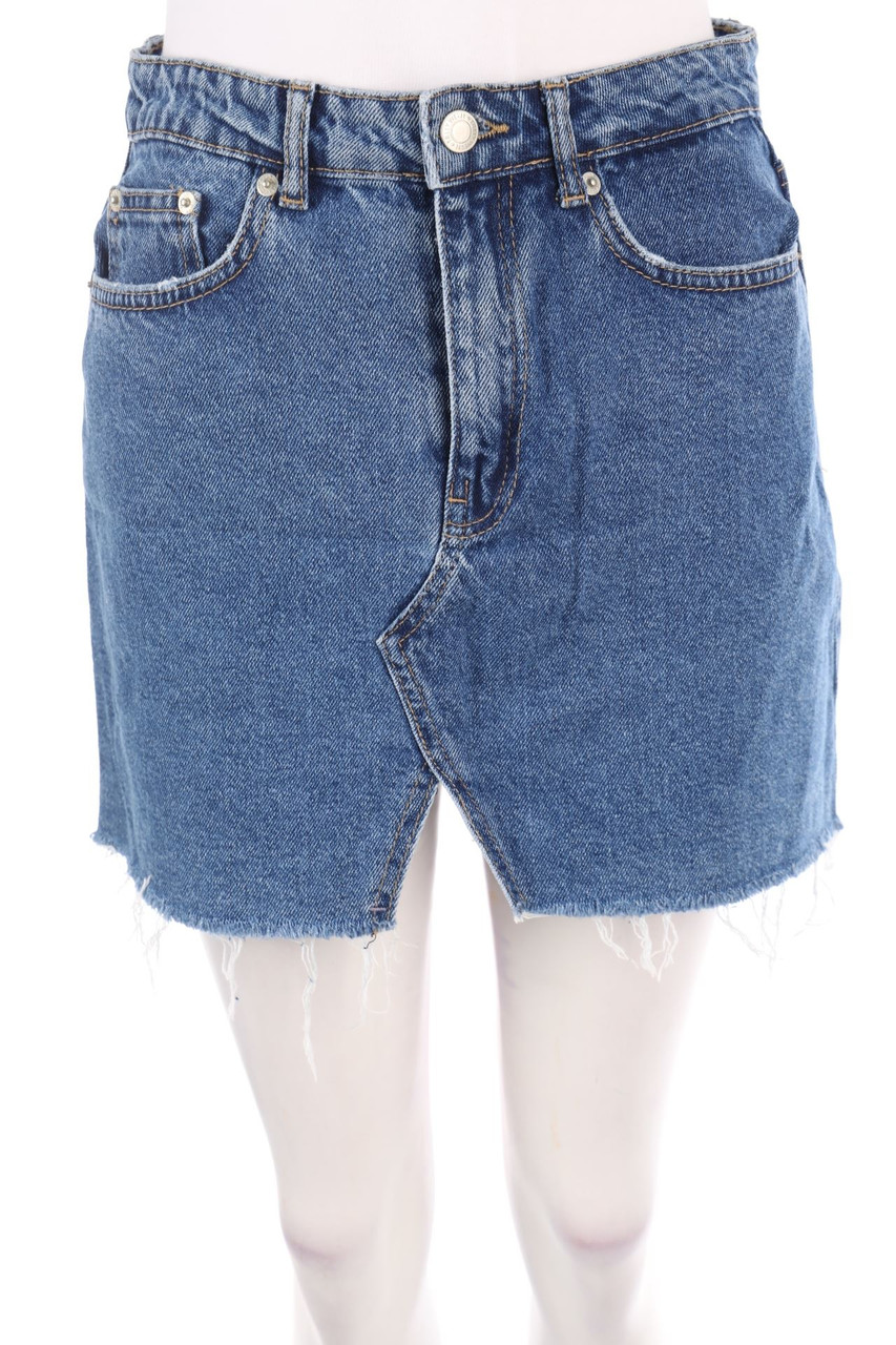 TALLY WEiJL - distressed Mini-Jeansrock - M