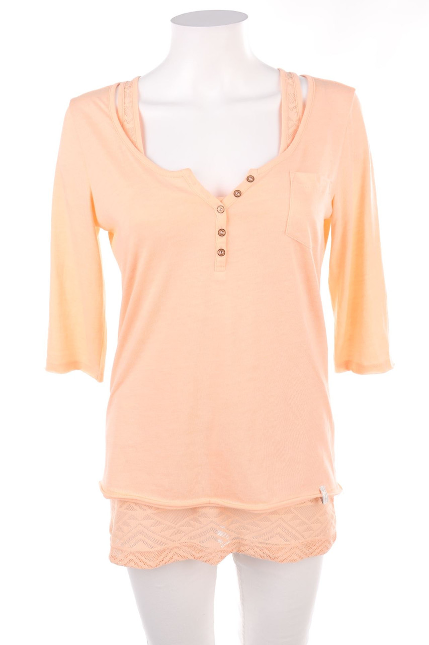 o´neill - Longsleeve-Shirt mit Knöpfen - M