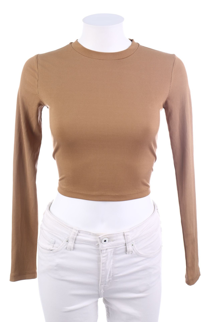 MISSUE - Cropped-Longsleeve-Shirt - S