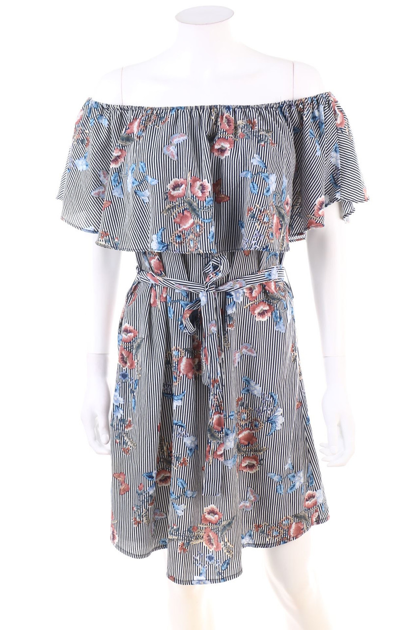 COLLOSEUM - Kleid mit Streifen - M