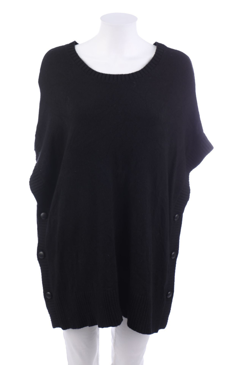 1.2.3. UN DEUX TROIS Paris - Poncho mit Wolle - ONE SIZE