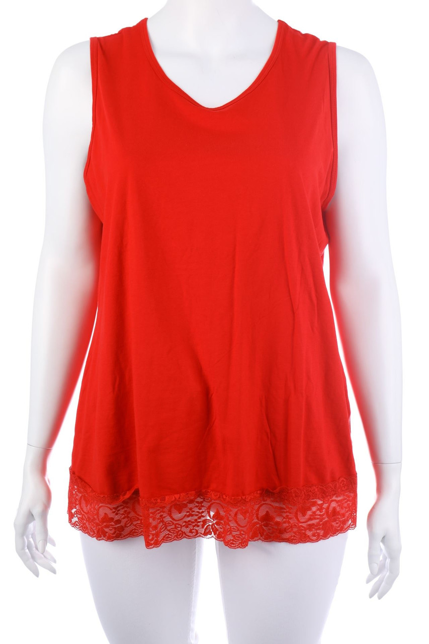 Ohne Label - Top mit Spitze - 50