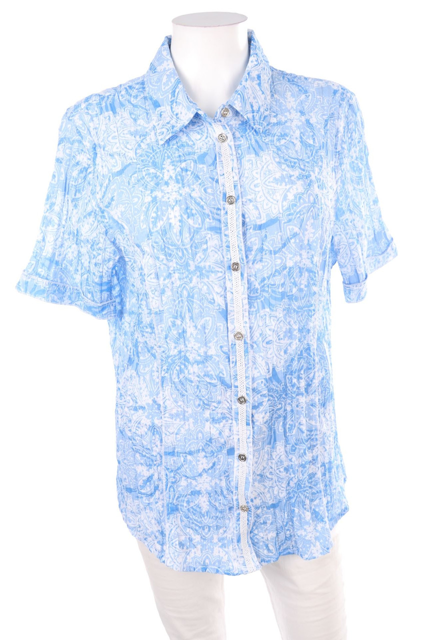 Paola! - Hemd-Bluse mit kurzem Ärmel - 3XL