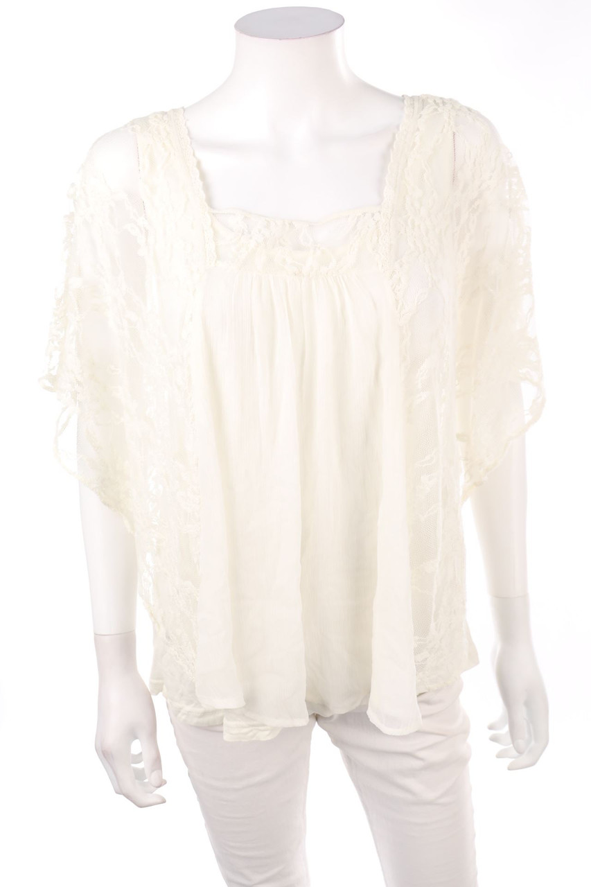 VERO MODA - Carmen-Bluse - XL