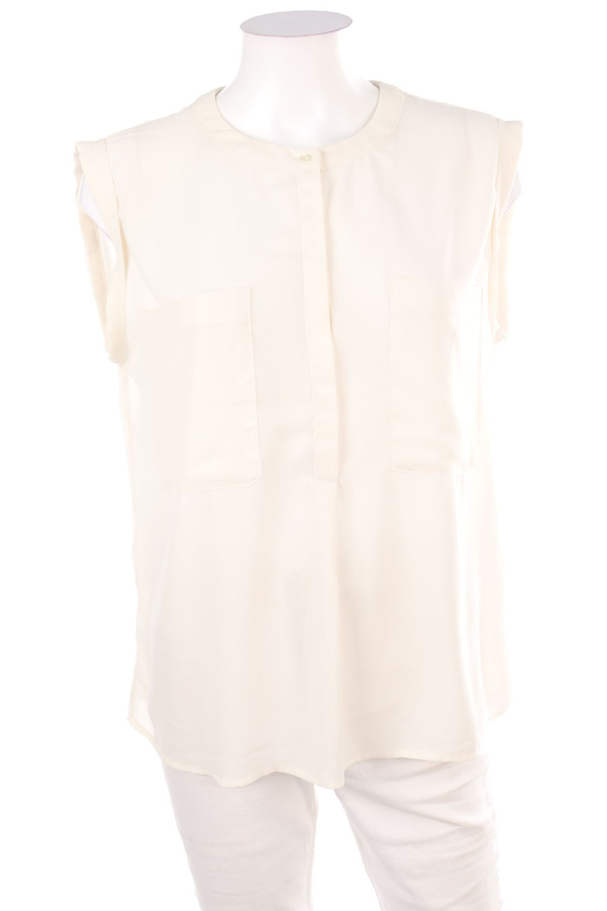 MANGO - ärmellose Hemd-Bluse - M