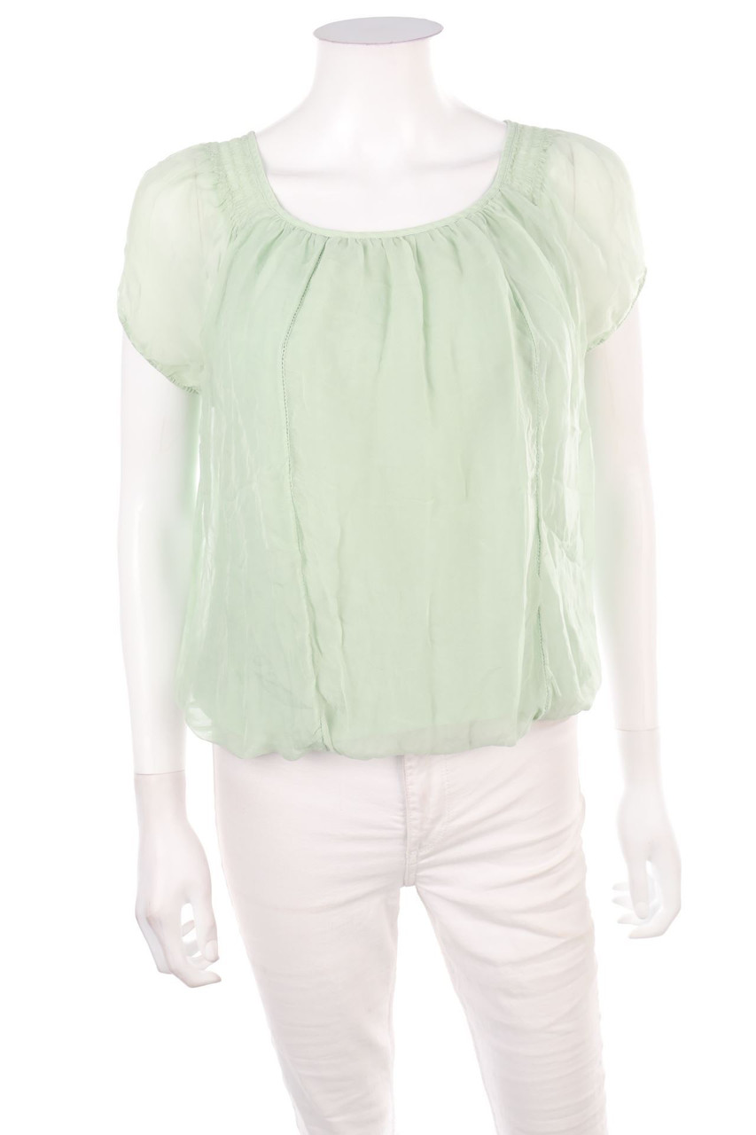 Phase Eight - Kurzarm-Bluse aus Seiden-Mischung - D 34