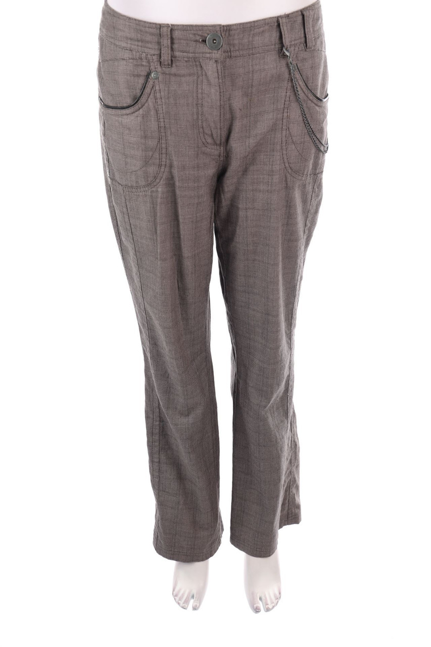 CECIL - Muster-Hose mit Kette - W30