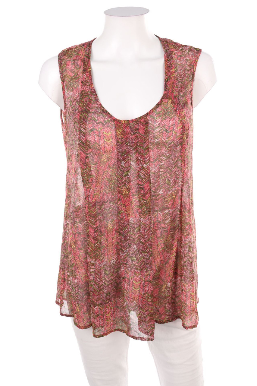 STILE BENETTON - Blusentop mit Muster - D 38-40