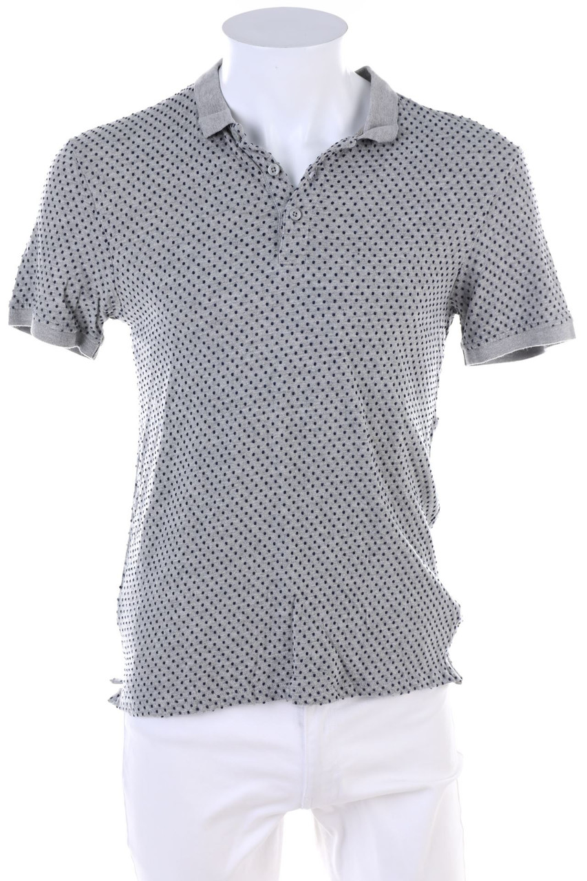 ZARA - Baumwoll-Poloshirt mit Viskose - M