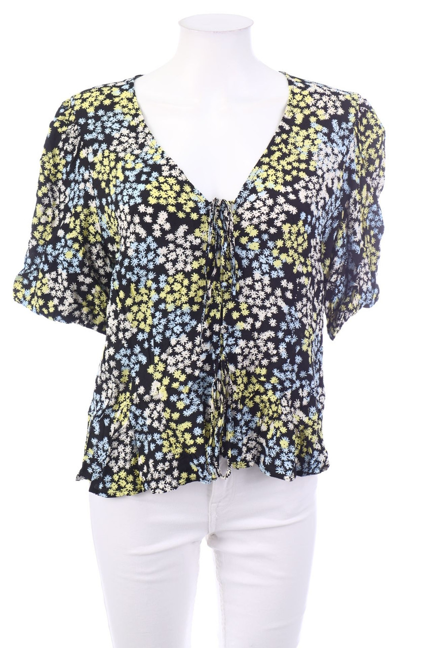 H&M - Kurzarm-Bluse - XL