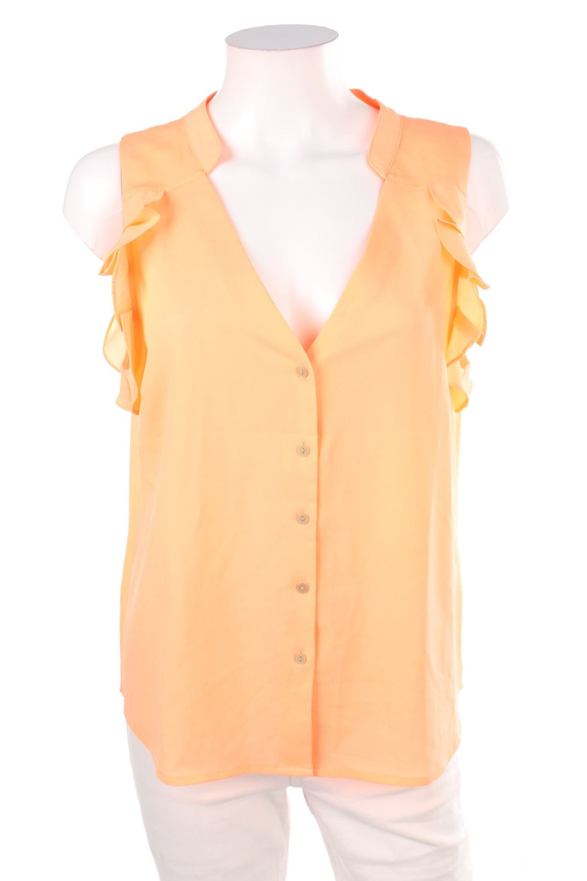 H&M - Blusentop mit Rüschen - XL