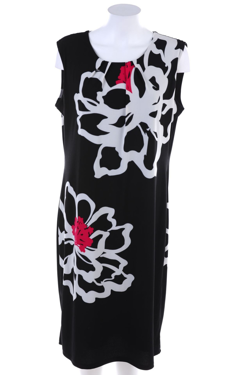 Ohne Label - Abendkleid mit Blumen-Print - D 44