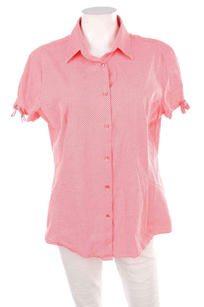 NARACAMICIE - Print-Hemd-Bluse mit kurzem Ärmel - D 46