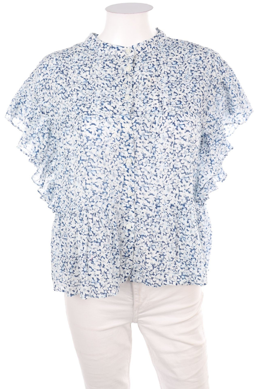 MANGO - Kurzarm-Bluse - S