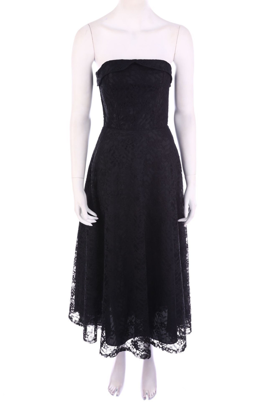 Ohne Label - Maxi-Kleid aus Spitze - S