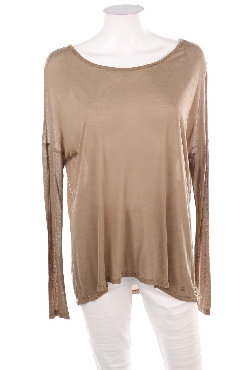 UNITED COLORS OF BENETTON - Longsleeve-Shirt mit überschnittener Schulter - D 44