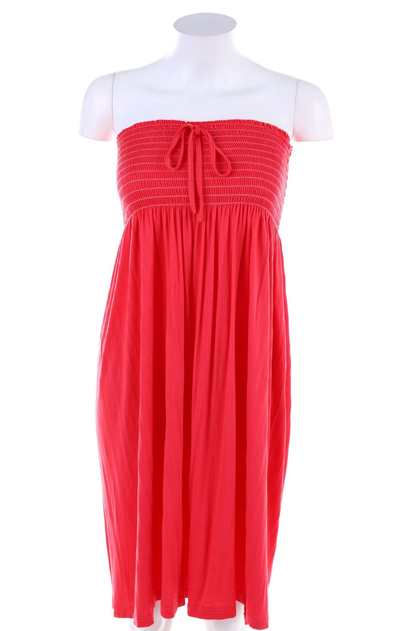 Ohne Label - Kleid mit Smok-Details - S