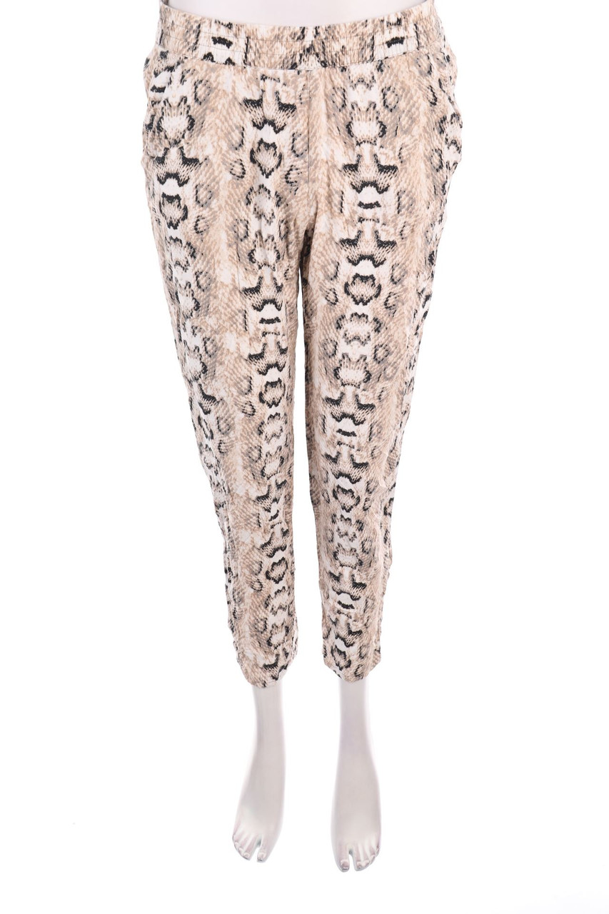 H&M - Jogger-Hose mit Animal-Print - M