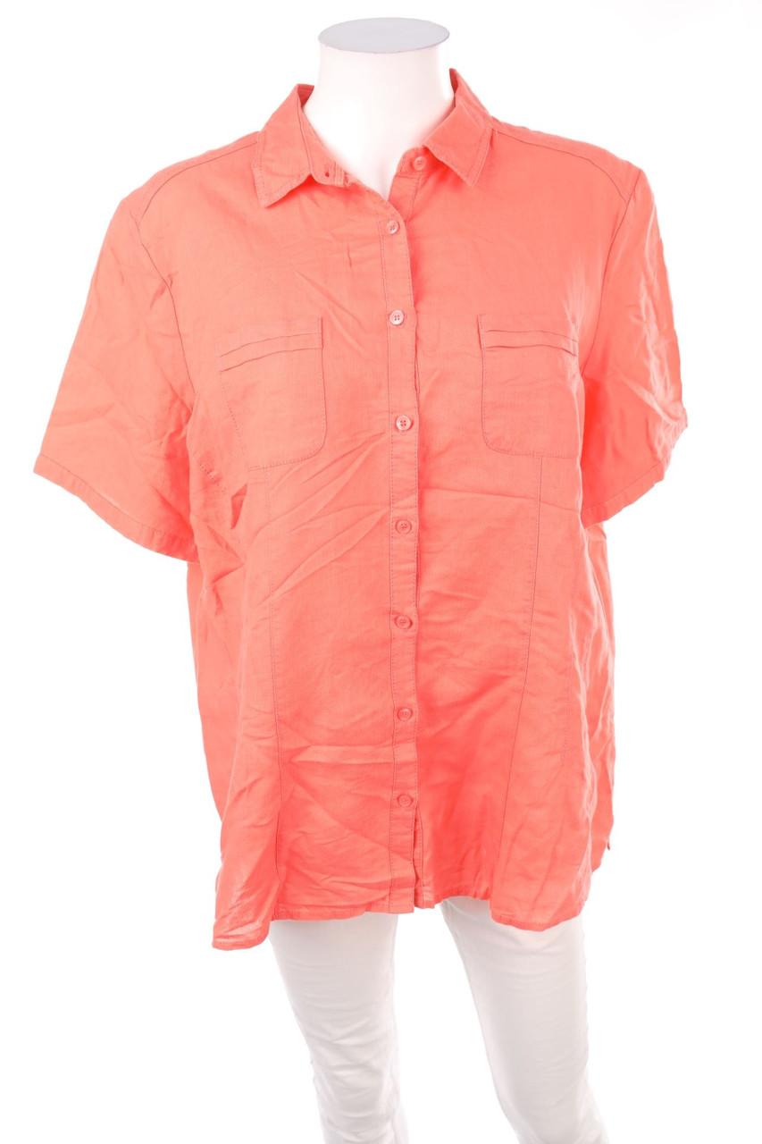 Charles Vögele - Hemd-Bluse mit kurzem Ärmel - 2XL