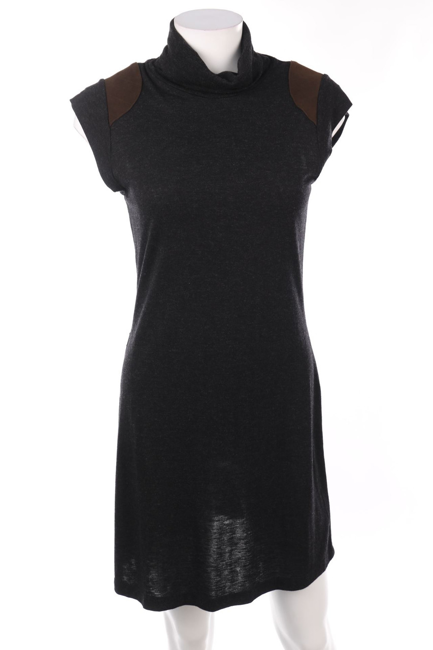 Massimo Dutti - Kleid mit Rollkragen - S