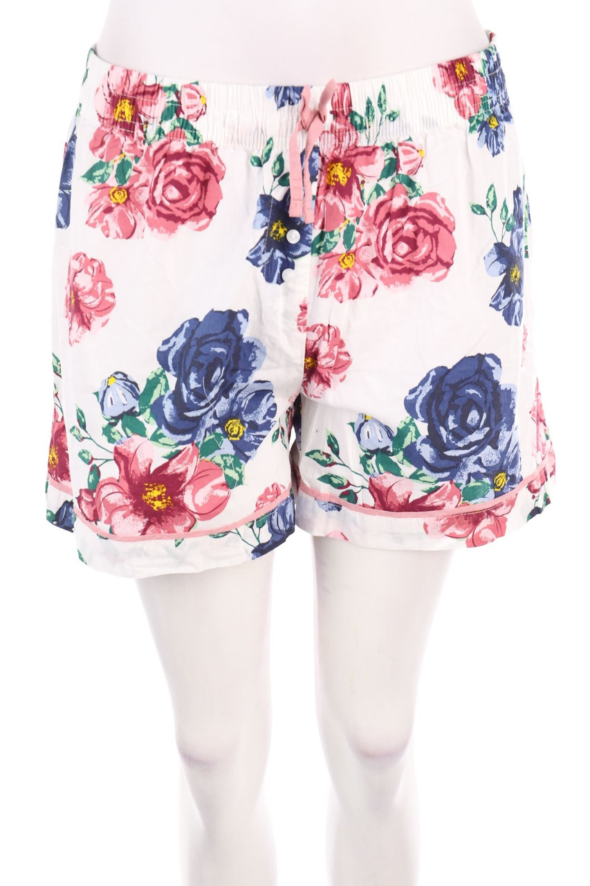 esmara - Shorts mit Blumen-Print - M