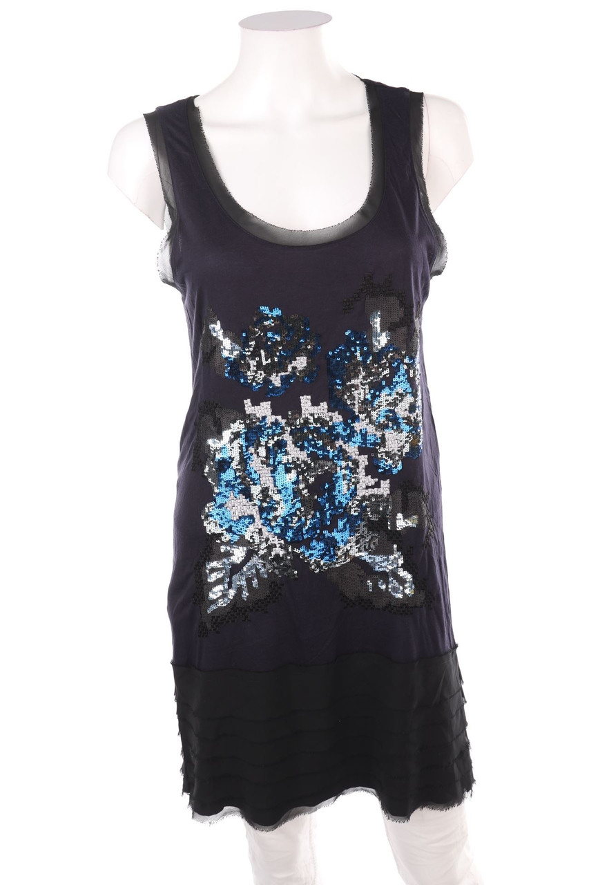 MANGO - Kleid mit Pailletten aus Viskose - L