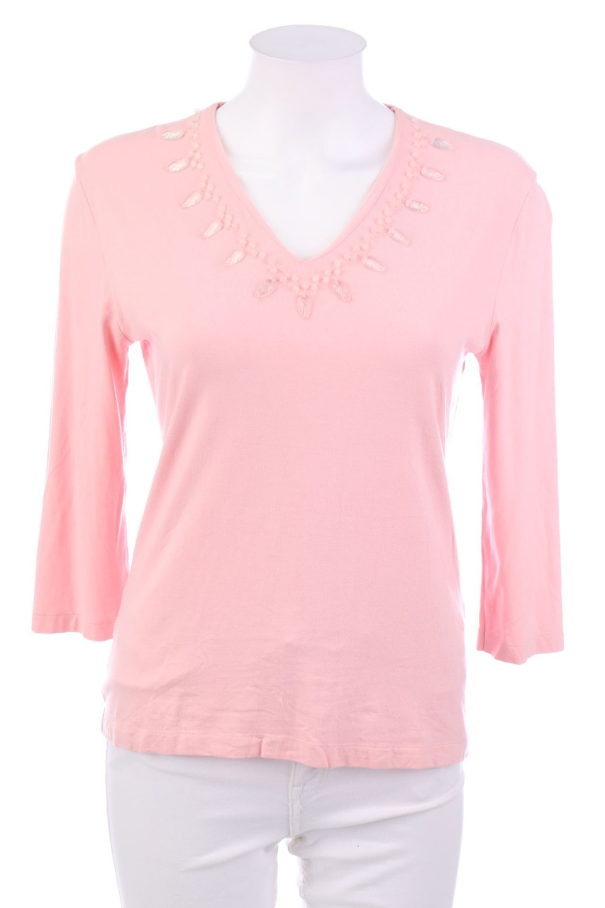 olsen - 3/4-Arm-Shirt mit Applikationen - S