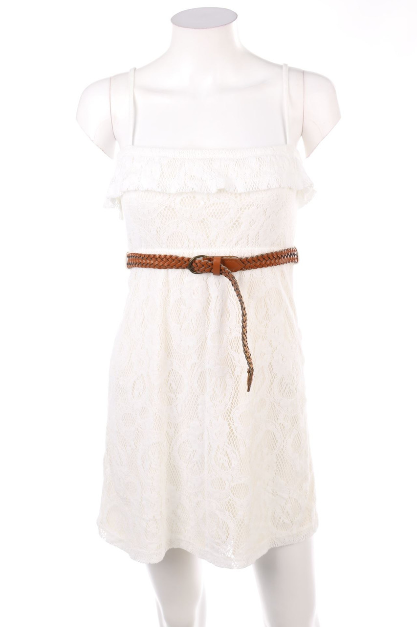 BLIND DATE - Kleid aus Spitze mit Gürtel - S