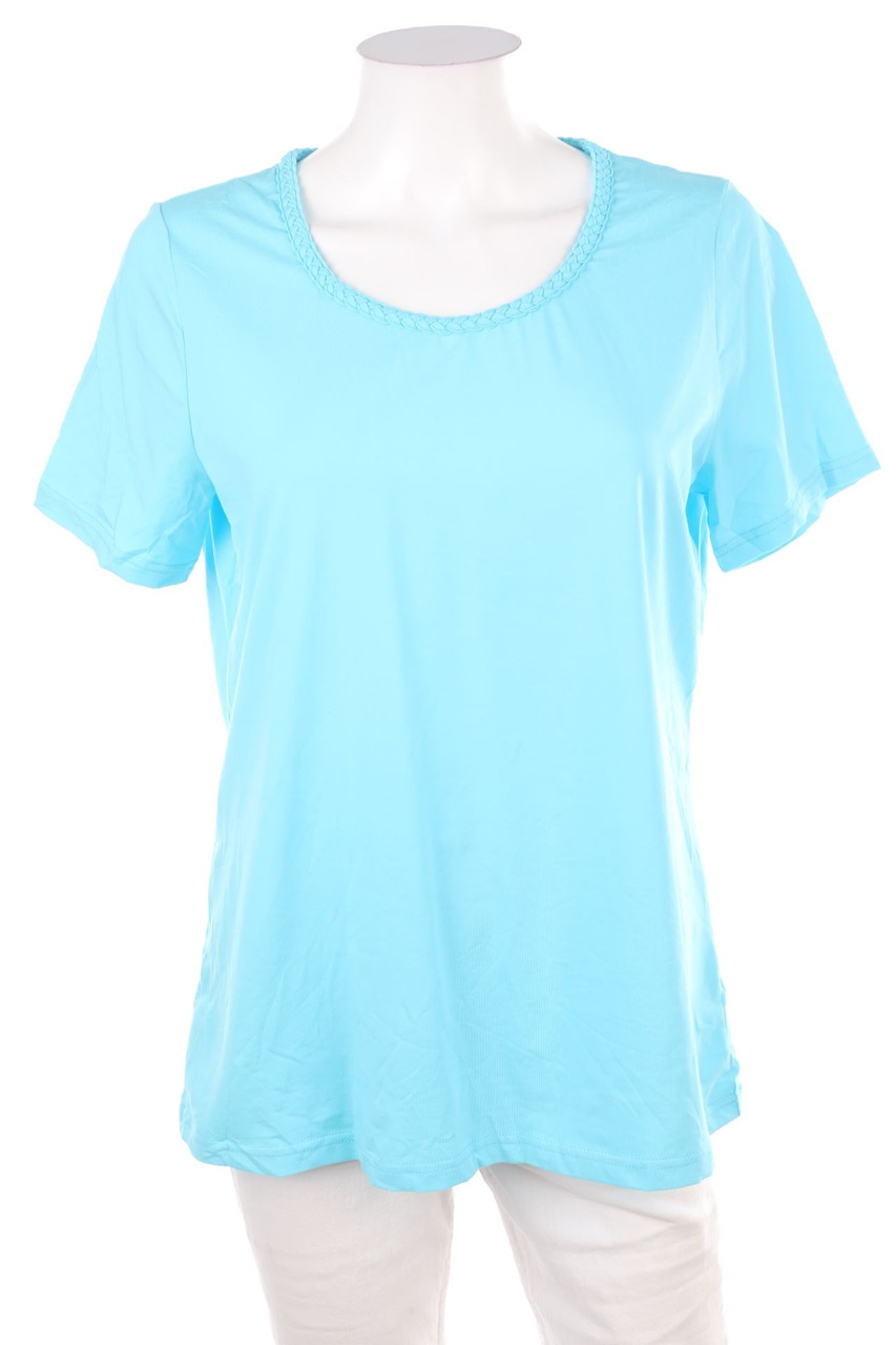 Mona - Basic-Kurzarm-Shirt - L