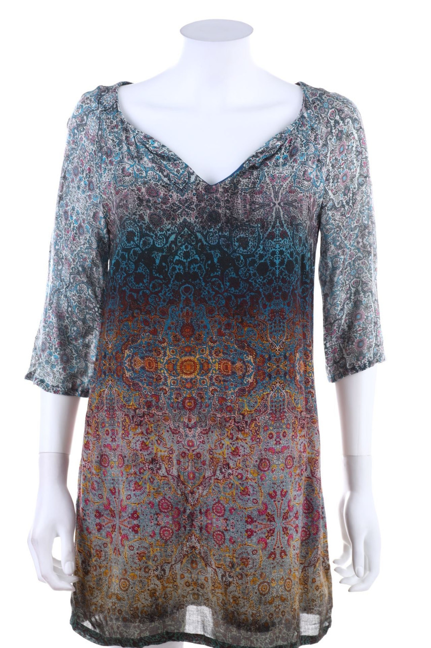 promod - Print-Bluse mit 3/4-Ärmel - D 34