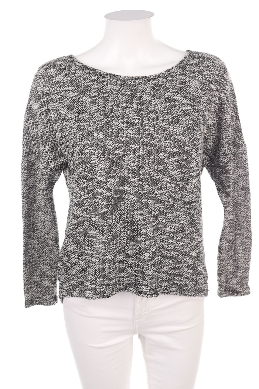 Best emilie - Strick-Pullover mit Spitzen-Einsatz - M