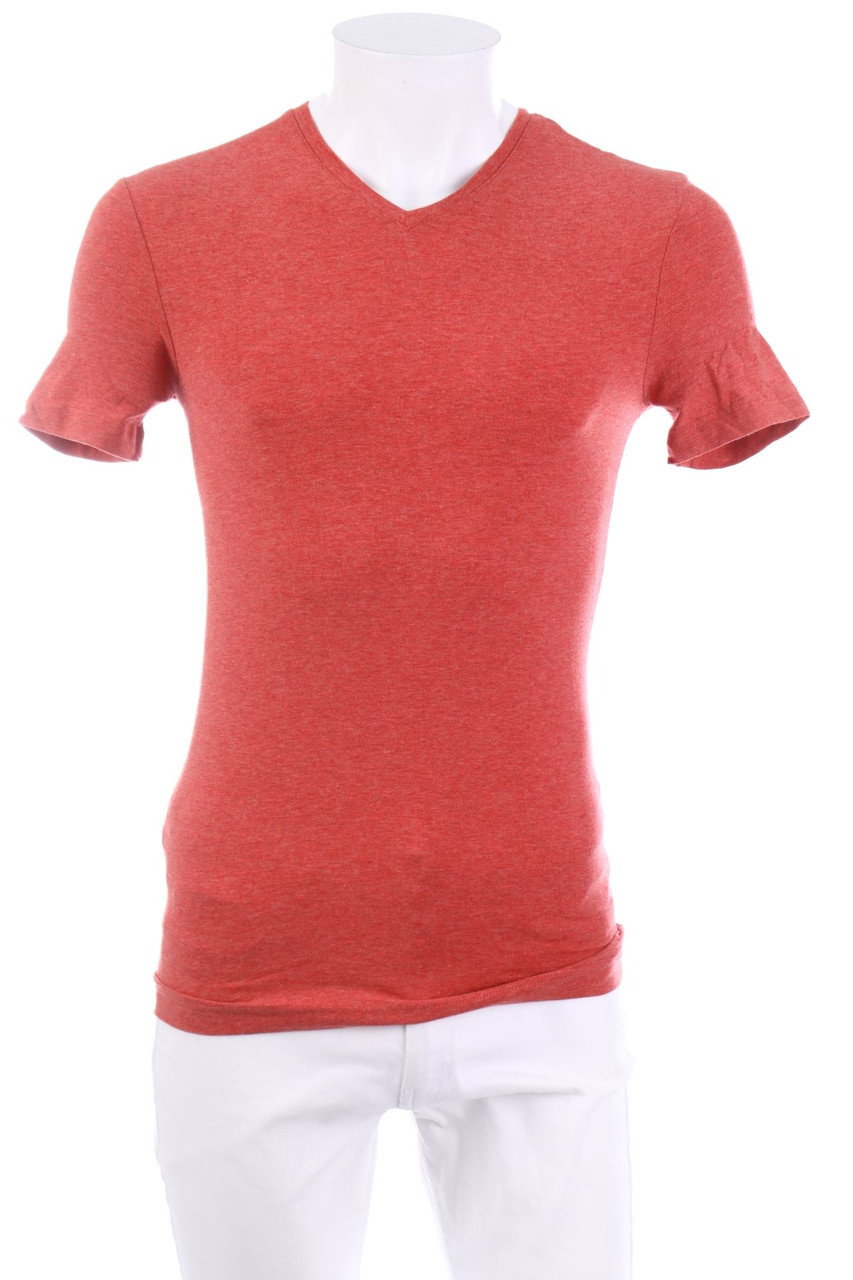 H&M - T-Shirt mit V-Neck - XS