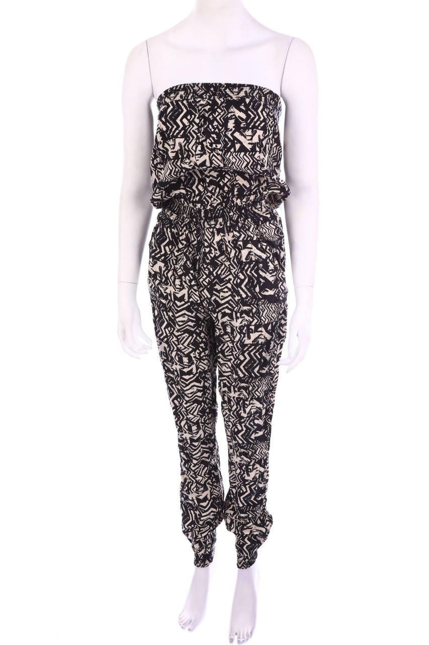 Ohne Label - Jumpsuit mit Muster - D 34